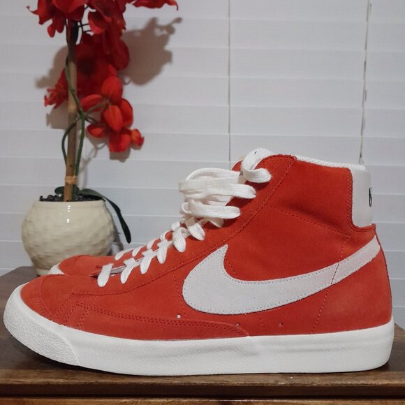 Nike Other - SOLD🟠🟠🟠🟠🟠🟠Nike "Fall Color"Blazer Mid 77 Orange White  Men's  11 EU45